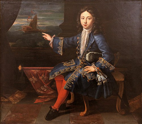 Portrait du comte de Toulouse, 1690, Hyacinthe Rigaud