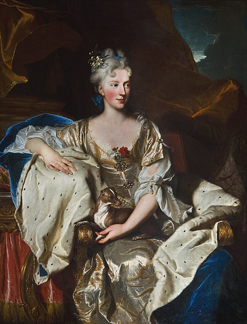 Suzanne-Henriette d'Elbeuf, duchesse de Mantoue, 1706, Hyacinthe Rigaud
