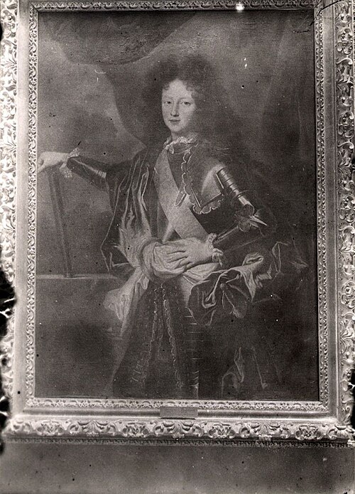 Portrait de Philippe II d'Orléans, 1690, Hyacinthe Rigaud