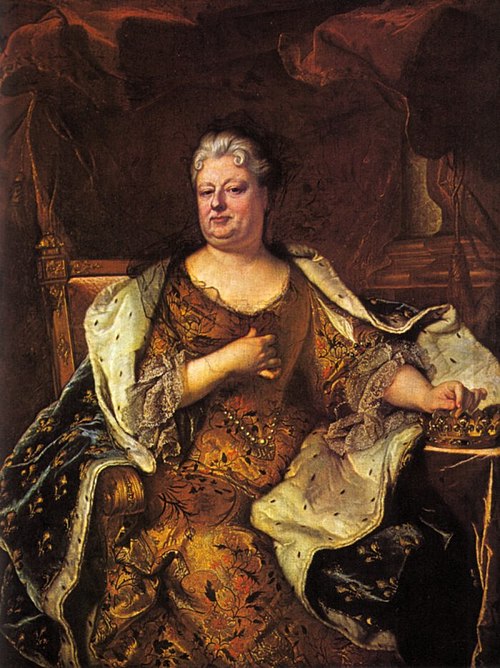 Portrait d'Élisabeth-Charlotte d'Orléans, 1713, Hyacinthe Rigaud