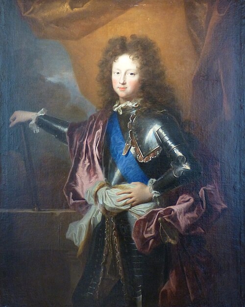 Portrait en buste de Philippe de France (duc de Chartres), 1689, Hyacinthe Rigaud