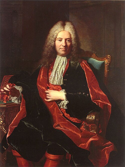 Portrait de Gérard-Michel de la Jonchère, 1721, Hyacinthe Rigaud