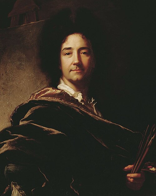 Autoportrait, 1716, Hyacinthe Rigaud