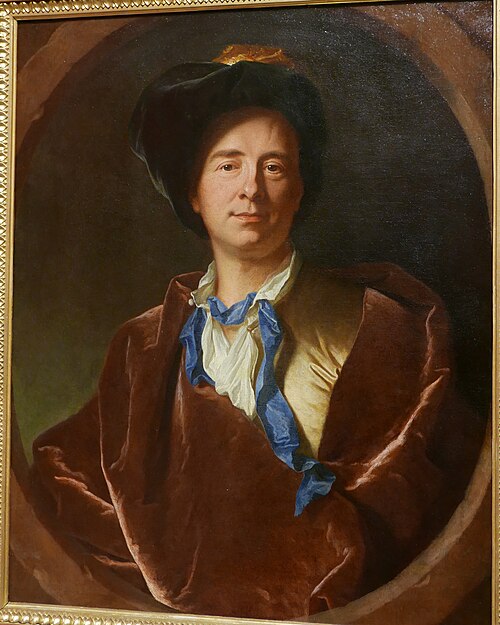 Portrait de Fontenelle (1657-1757), 1720, Hyacinthe Rigaud