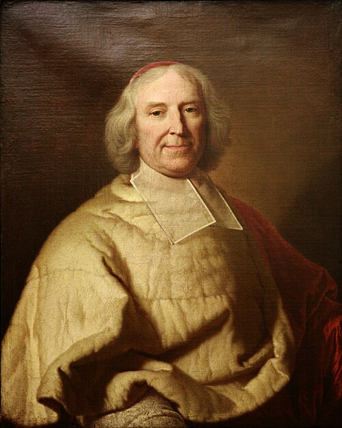 Portrait de André-Hercule de Fleury, 1750, Hyacinthe Rigaud