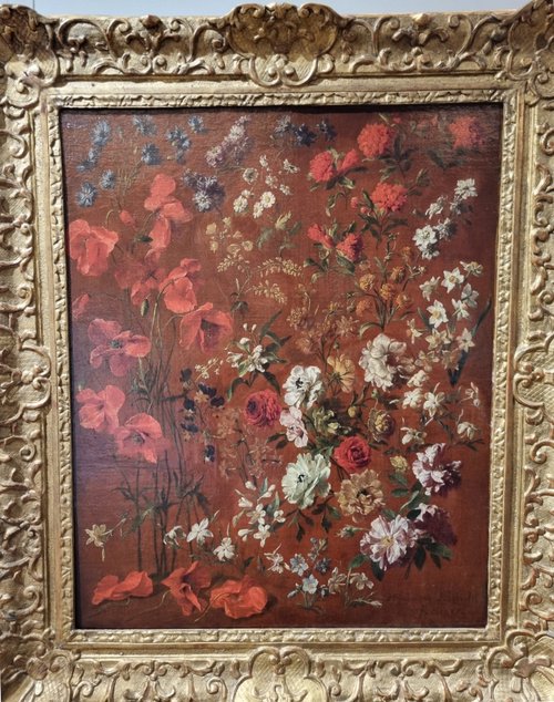 Étude de fleurs, 1720, Hyacinthe Rigaud
