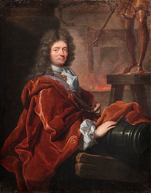 Portrait de Balthasar Keller, fondeur, 1685, Hyacinthe Rigaud