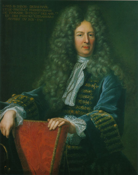 Portrait de Louis-Nicolas Le Tonnelier, baron de Breteuil (1648-1728), 1691, Hyacinthe Rigaud