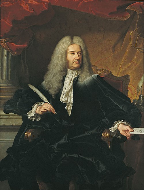 Portrait de Michel Robert Le Peletier des Forts, 1727, Hyacinthe Rigaud