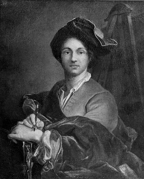 Portrait of an Artist, , Hyacinthe Rigaud