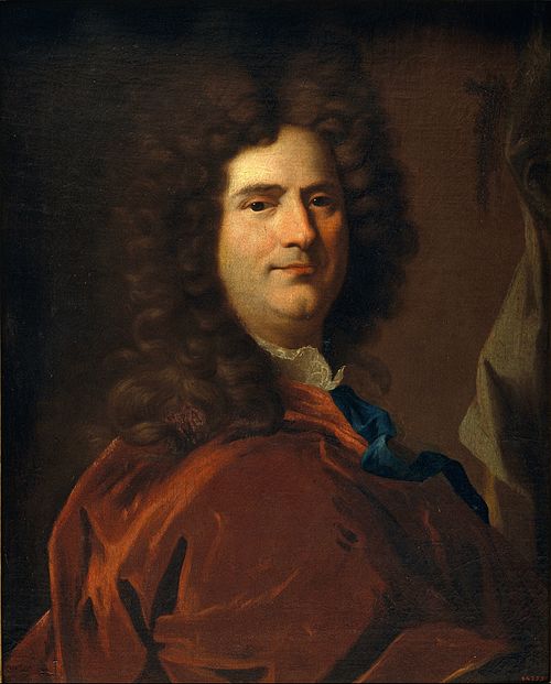 Self-portrait (?), 1700, Hyacinthe Rigaud