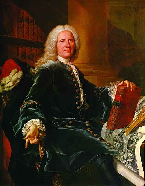 Portrait de Lapeyronie, , Hyacinthe Rigaud