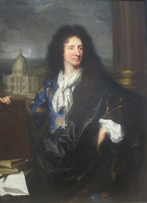 Jules Hardouin Mansart, 1685, Hyacinthe Rigaud