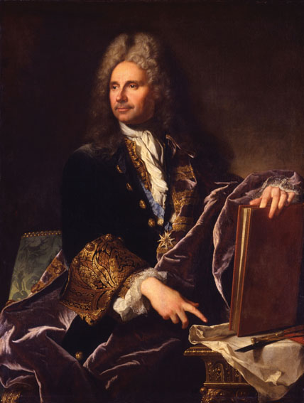 Robert de Cotte, 1713, Hyacinthe Rigaud