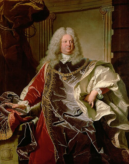 Portrait du comte Sinzendorf par Hyacinthe Rigaud, 1729, Hyacinthe Rigaud