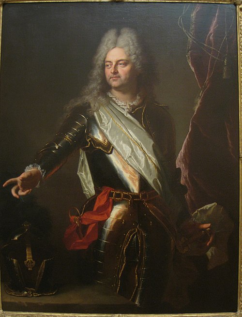 Portrait of Charles-Auguste d'Allonville, Marquis de Louville, 1708, Hyacinthe Rigaud