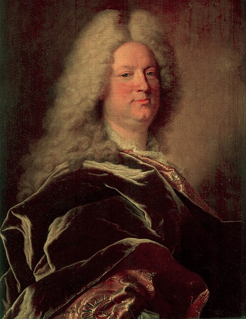 Portrait d'homme en habit de velours, 1722, Hyacinthe Rigaud