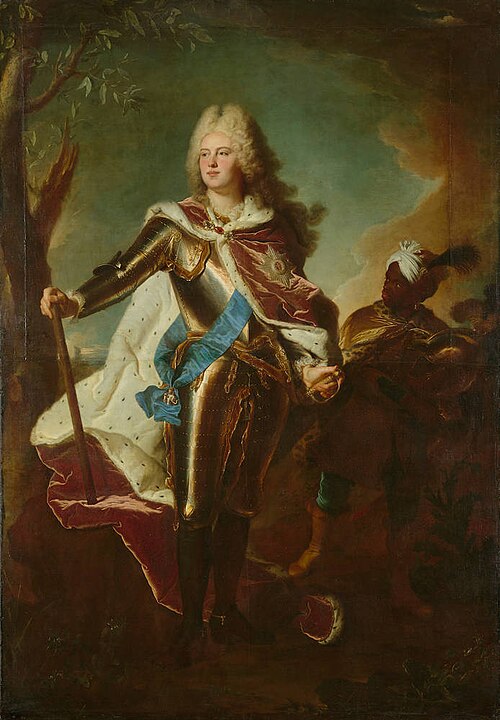 Portrait of August III of Poland, 1714, Hyacinthe Rigaud