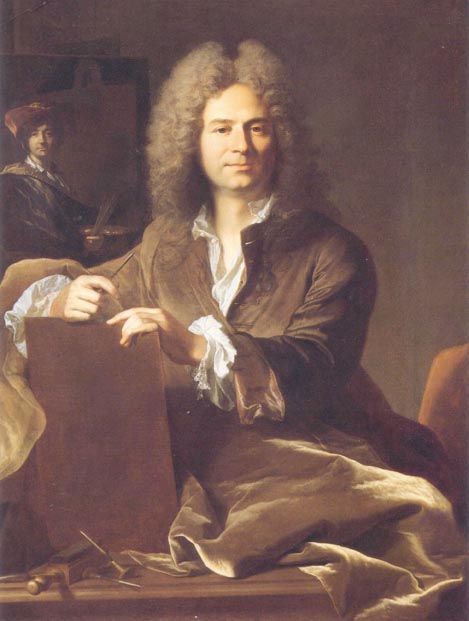 Portrait de Pierre Drevet, 1700, Hyacinthe Rigaud