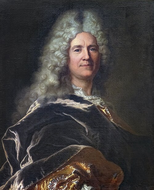 Portrait de Guillaume IV Castanier, 1721, Hyacinthe Rigaud