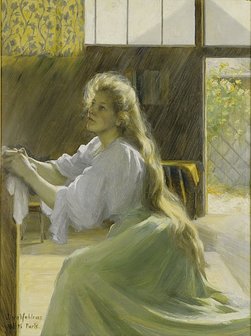 Inspiration, 1895, Dora Wahlroos
