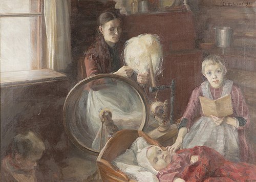 Mother and Children, 1894, Dora Wahlroos