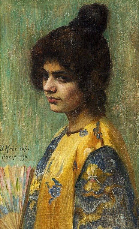 Girl, 1895, Dora Wahlroos