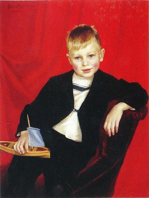 Pojan muotokuva, 1898, Dora Wahlroos