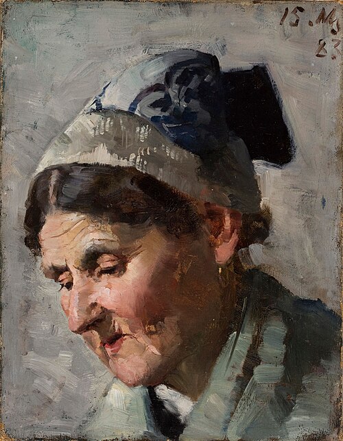 An Old Woman, 1883, Helena Westermarck
