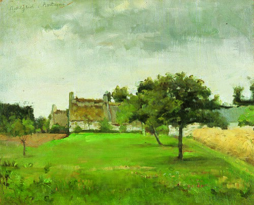 Farmhouse in Brittany, 1880, Helena Westermarck