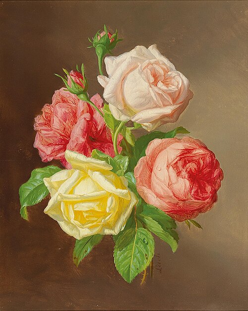 Roses, 1882, Andreas Lach