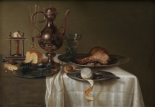 Still Life. Breakfast Piece, 1642, Maerten Boelema de Stomme