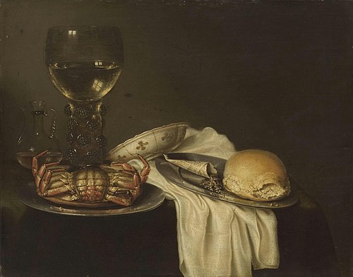 Still Life with a Roemer, 1643, Maerten Boelema de Stomme
