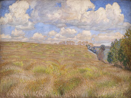 A Field of Waving Rye, 1894, Peter Hansen