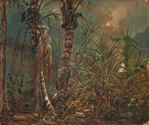 Palm Trees and Grasses, , Fritz Melbye