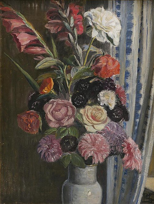 Blomsterbillede, 1906, Poul Simon Christiansen