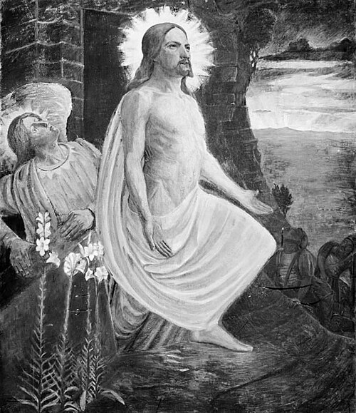 Påskemorgen. Kristi opstandelse, 1897, Poul Simon Christiansen