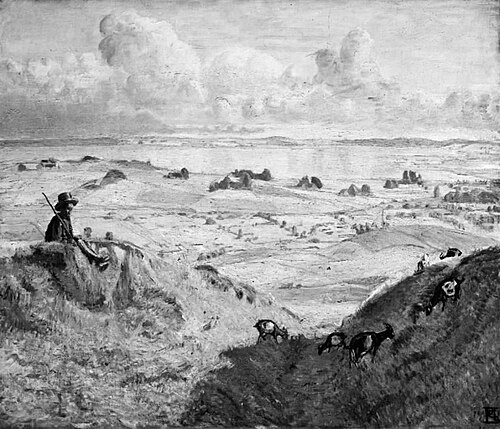 A Landscape in the North of Sealand, 1910, Poul Simon Christiansen