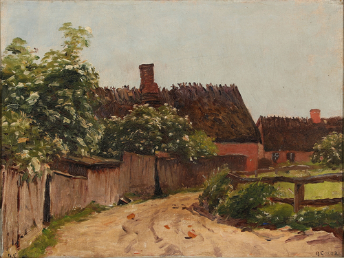 Blooming Elderflower, Hornbaek, 1912, Godfred Christensen