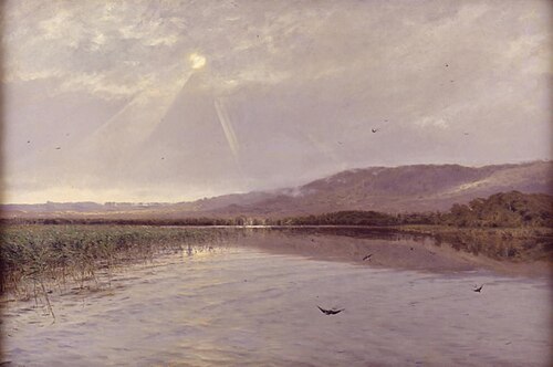 A Lake in the Himmelbjerg District, Jutland, 1888, Godfred Christensen