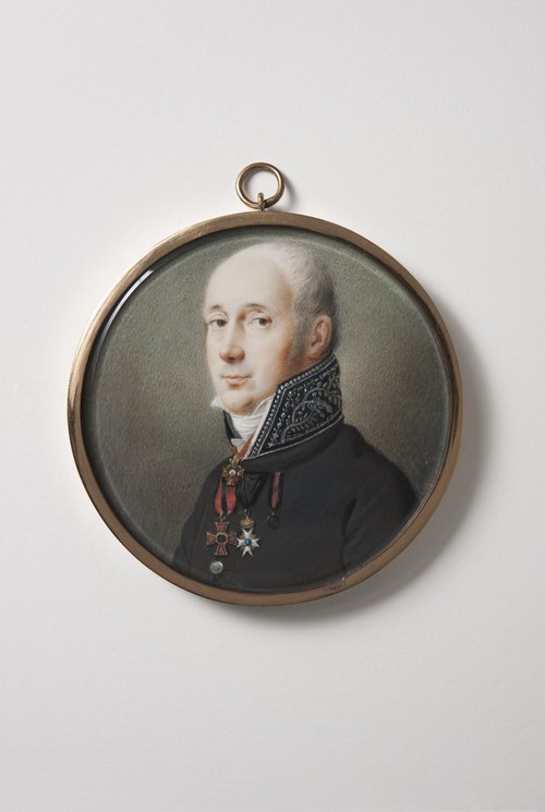 Isaak Abramovitj van Brienen, Russian Consul in Stockholm, Russian Minister of the Council of State, 1815, Christian Hornemann