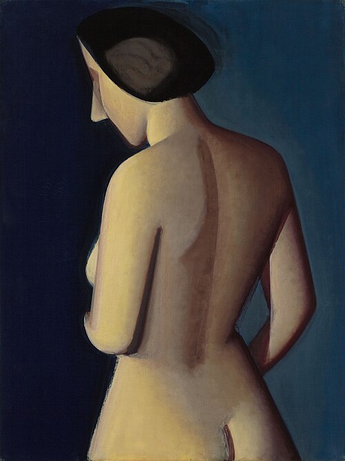 Stående model, 1931, Vilhelm Lundstrøm