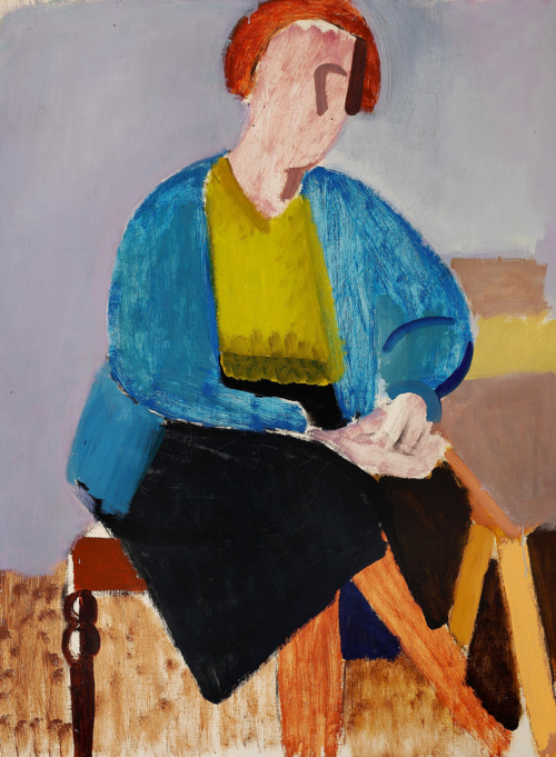 Portrait of Yrsa., 1943, Vilhelm Lundstrøm