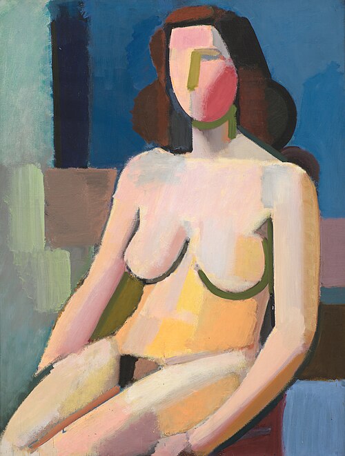 Seated Female Nude, 1940, Vilhelm Lundstrøm
