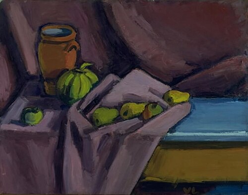 Still Life With a Jar and Fruits, 1924, Vilhelm Lundstrøm