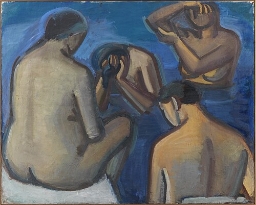 After the Bath, 1924, Vilhelm Lundstrøm