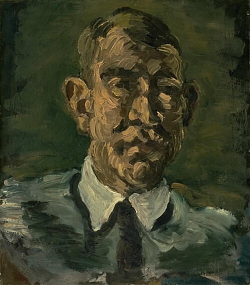 Self-Portrait, 1921, Vilhelm Lundstrøm