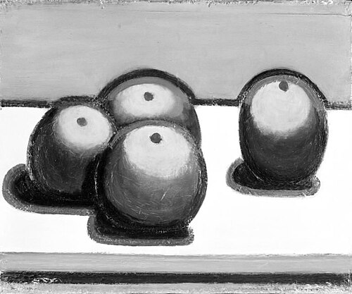 Still Life with Four Apples, 1929, Vilhelm Lundstrøm
