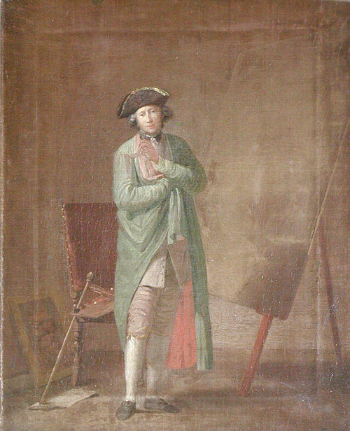 Selbstporträt, 1750, Peter Cramer
