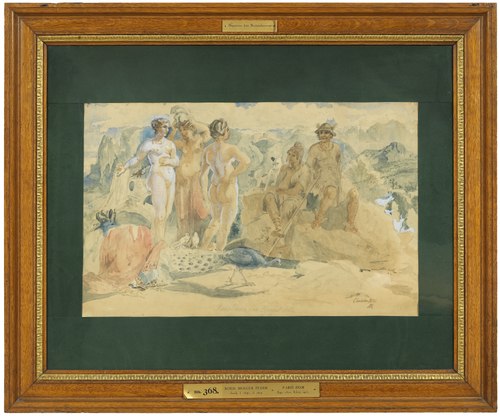 The Judgment of Paris, 1872, Holger Roed